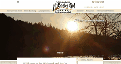 Desktop Screenshot of baslerhof.de